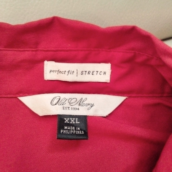 ❤️ GREAT BERRY RED BLOUSE, SIZE XXL ❤️ - Picture 5 of 7